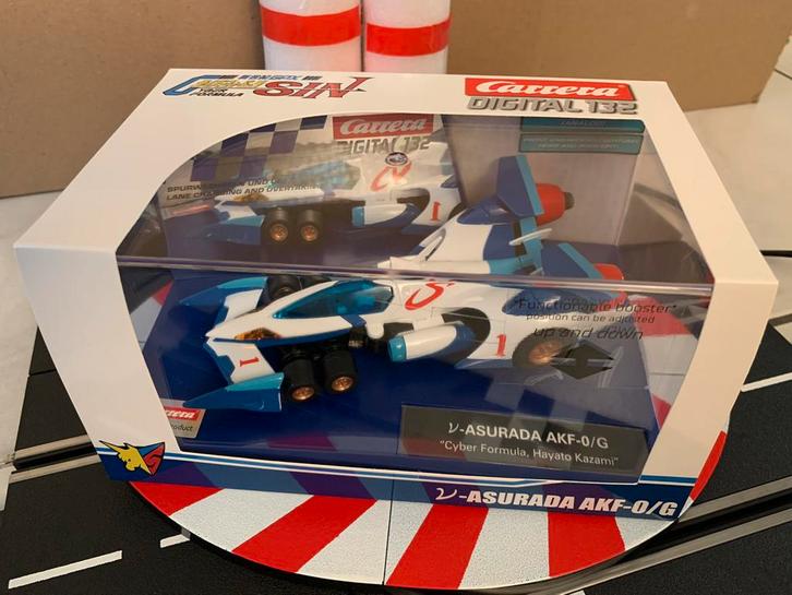 Carrera Digital 132 Cyber Formula SIN v-Asurada AKF-0/G, Kinderen en Baby's, Speelgoed | Racebanen, Gebruikt, Racebaan, Elektrisch