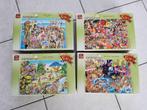4 funny comic puzzels - king - 1000 stukjes, Hobby en Vrije tijd, Denksport en Puzzels, Ophalen of Verzenden, 500 t/m 1500 stukjes