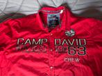 Rood overhemd van Camp David maat 3XL zgan, Ophalen of Verzenden, Zo goed als nieuw, Rood, Overige halswijdtes