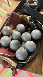 Jeu de boules ballen. 9x, Sport en Fitness, Ophalen, Zo goed als nieuw