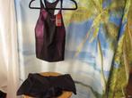 chloor resistant endurance tankini zwart paars  mt 40 Speedo, Overige typen, Zwart, Nieuw, Speedo