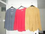 3x studio anneloes blouse travelstof maat xxl, Kleding | Dames, Ophalen of Verzenden, Gedragen, Maat 46/48 (XL) of groter