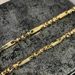 14 karaat gouden ketting monte carlo schakel nieuw, Sieraden, Tassen en Uiterlijk, Kettingen, Ophalen of Verzenden, Zo goed als nieuw