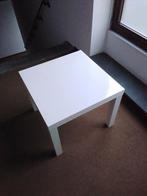 Witte Salontafel - Ikea, Huis en Inrichting, Tafels | Salontafels, Kunststof, 50 tot 100 cm, Vierkant, Zo goed als nieuw