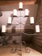 Grote kandelaars met kaarsen, Ophalen, Zo goed als nieuw