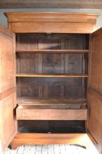 Prachtige strakke antieke eiken houten Louis Philippe kast., Antiek en Kunst, Antiek | Meubels | Kasten, Verzenden