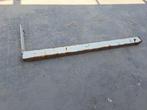 Stalen koker afmetingen 12 cm x 8 cm en 2 meter lang, Doe-het-zelf en Verbouw, Metalen, Ophalen, Gebruikt, IJzer
