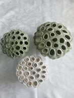 Lotus vaas dk Des Pots, Huis en Inrichting, Woonaccessoires | Vazen, Ophalen, Overige kleuren, Aardewerk of Porselein, Zo goed als nieuw