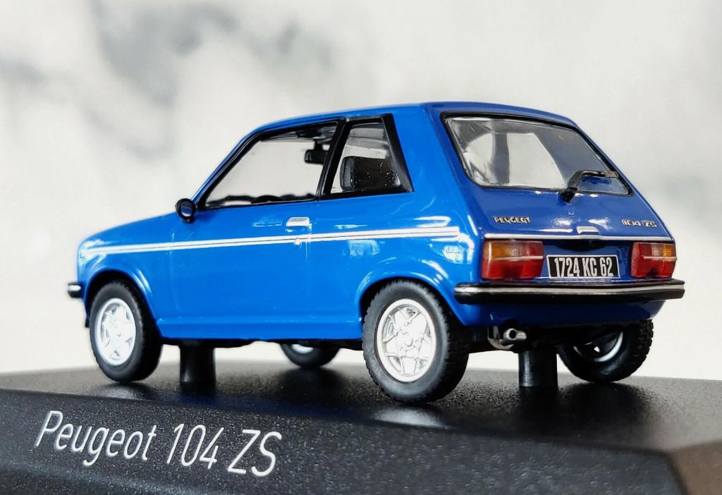 Peugeot 104 ZS 1979 Ibis Blauw schaal 1/43 NOREV ref: 471404, Hobby en Vrije tijd, Modelauto's | 1:43, Verzenden, Nieuw, Auto