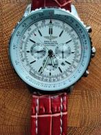 Breitling replica herenhorloge, Ophalen of Verzenden, Gebruikt, Leer, Breitling