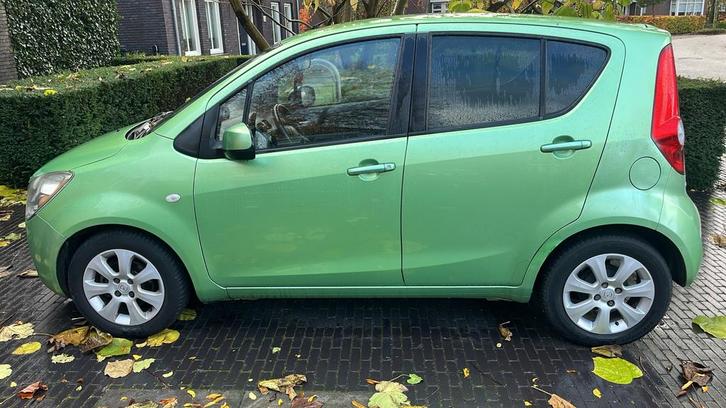 Opel Agila 1.2 16V 2010 Groen, Auto's, Opel, Particulier, Agila, ABS, Airbags, Airconditioning, Centrale vergrendeling, Elektrische buitenspiegels