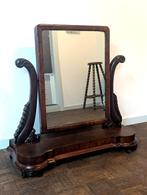 Antieke, Victoriaanse Kapspiegel, Ophalen, Rechthoekig, 50 tot 100 cm, Minder dan 100 cm