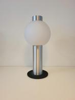Vintage tafellamp, model Bolbliksem, van Raak Amsterdam, Gebruikt, Mid Century Modern, Vintage design, Ophalen of Verzenden, Glas
