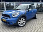 Mini Mini Countryman 1.6 Cooper S Chili , Parkeersensoren ac, Auto's, Voorwielaandrijving, Gebruikt, Blauw, Leder en Stof
