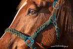 Nieuw! Leren glitter halster maat pony, Ophalen of Verzenden, Nieuw, Overige soorten