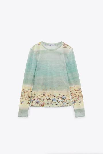 Bijzondere Zara mesh top maat M – nieuw beschikbaar voor biedingen