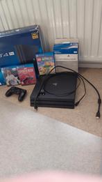 playstation 4 pro 1tb, Ophalen of Verzenden, Gebruikt, Met 1 controller, Pro