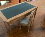 Poppenhuis secretaire en stoeltje, Ophalen, Poppenhuis