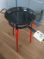 Skottelbraai incl pannen, Tuin en Terras, Gasbarbecues, Ophalen, Zo goed als nieuw