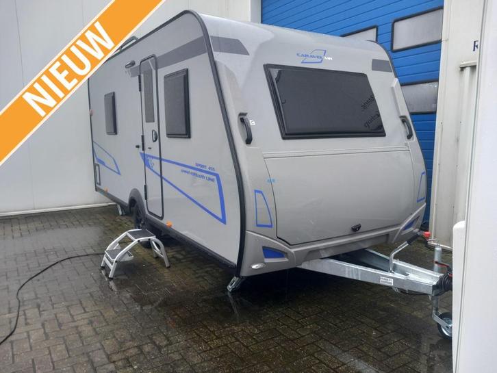 Caravelair Sport Line 455 Anniversary line, Caravans en Kamperen, Caravans, Bedrijf, tot en met 4, 1000 - 1250 kg, Rondzit, Caravelair