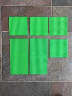Lego baseplates grondplaten bouwplaten groen bright green, Gebruikt, Ophalen of Verzenden, Lego