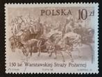 POLEN - 150 jr. brandweer Warschau 1986, Verzenden, Polen, Gestempeld