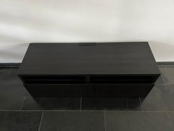 Ikea Besta TV Meubel - Zwart - afbeelding 5