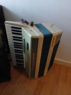 Mooie Farfisa  Transicord Toetsaccordeon, Gebruikt, Met riemen, Overige formaten, Toetsaccordeon