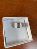 Bintage benetton ring zilver maat 17, Ophalen of Verzenden, 17 tot 18, Zilver, Dame