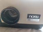 Noris V25 halogeen diaprojector, tafel, diascherm gratis dia, Ophalen, Elektrisch, Zo goed als nieuw