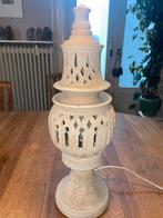 Tunesische aardewerk tafel lamp 1990, Ophalen of Verzenden