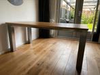 Eettafel (180 x 90) met rvs onderstel, 50 tot 100 cm, 150 tot 200 cm, Gebruikt, Rechthoekig