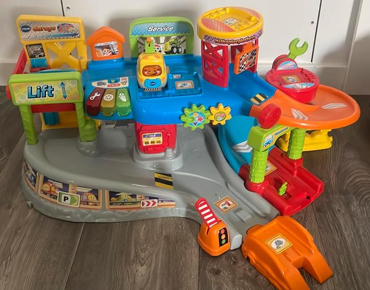 Vtech Toet Toet Auto’s De Garage, Kinderen en Baby's, Speelgoed | Vtech, Gebruikt, 6 maanden tot 2 jaar, Ophalen of Verzenden