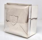 Sterling zilveren tabaksdoos / sigarettendoos, Londen 1912., Antiek en Kunst, Ophalen of Verzenden, Zilver