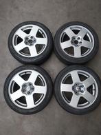 16 inch lichtmetalen velgenset Polo-Ibiza-A1-Skoda 5x100, Gebruikt, 15 inch, Velg(en), Ophalen of Verzenden