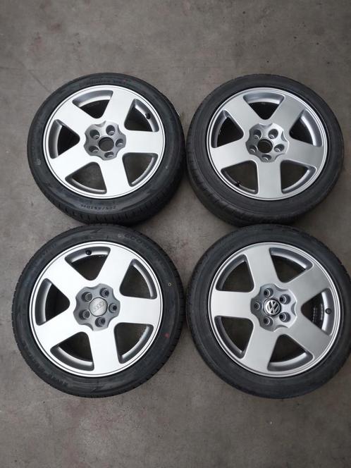 16 inch lichtmetalen velgenset Polo-Ibiza-A1-Skoda 5x100, Auto-onderdelen, Banden en Velgen, Velg(en), Zomerbanden, 15 inch, 195 mm