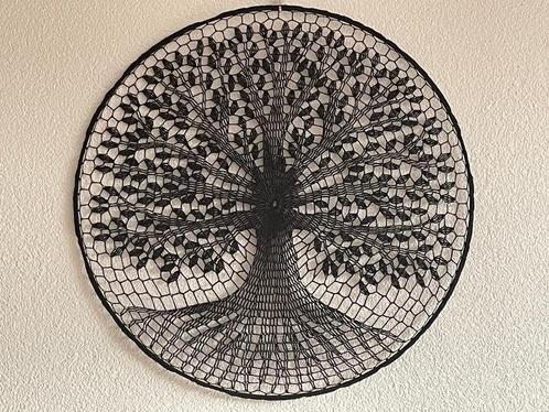 “ Tree of live” gehaakte mandala in diverse kleuren., Huis en Inrichting, Woonaccessoires | Wanddecoraties, Nieuw, Ophalen