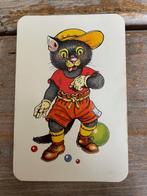 Vintage dieren Zwarte Piet spel. Kaartspel kwartet Jumbo., Ophalen, Gebruikt, Kwartet(ten)