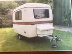 Retro Polyester Caravan merk MKP Type Smutti bouwjaar 1981, Caravans en Kamperen, Caravans, Standaardzit, Tot en met 2, Luifel