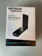Netgear AC1900 wifi-adapter, Computers en Software, Netwerk switches, Ophalen of Verzenden, Zo goed als nieuw