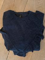 YAS blauwe gemêleerde trui - Maat M, Ophalen of Verzenden, Zo goed als nieuw, Maat 38/40 (M), Blauw