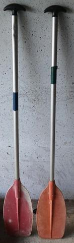 Twee peddels voor kano of kajak, Watersport en Boten, Kano's, Ophalen, Gebruikt, Eén persoon, Met peddels