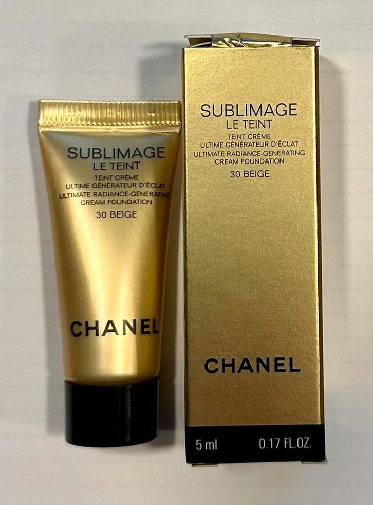 Chanel Sublimage le teint 30 beige 5ml, Sieraden, Tassen en Uiterlijk, Uiterlijk | Gezichtsverzorging, Nieuw, Verzorging, Gehele gezicht