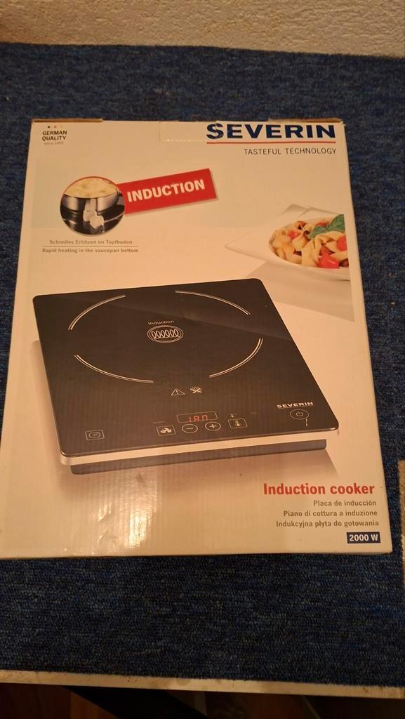 Severin Inductie Kookplaat - Nieuw in doos!, Witgoed en Apparatuur, Kookplaten, Nieuw, Vrijstaand, Inductie, 4 kookzones, Energieklasse A of zuiniger