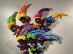 7 pietjes, 4 met magneetjes in handen en voeten, 3 zonder, Diversen, Sinterklaas, Ophalen of Verzenden, Zo goed als nieuw