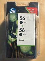 HP 56 Zwart Cartridge - 2-Pack, Verzenden, Nieuw, HP