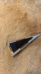 Vintage broche Jean-Louis Scherrer Epochoclock, Verzenden, Zo goed als nieuw, Overige materialen