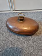 Antieke koperen bedwarmer/kruik ophalen Genemuiden, Ophalen