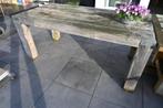 buitentafel, Tuin en Terras, Tuintafels, Ophalen, Gebruikt, Rechthoekig, Hout