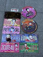 Betty boop reclame borden, Verzamelen, Ophalen of Verzenden, Gebruikt, Reclamebord